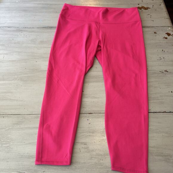 Fabletics Powerhold Hot Pink High Waisted Legging Sz XXL - Picture 1 of 8